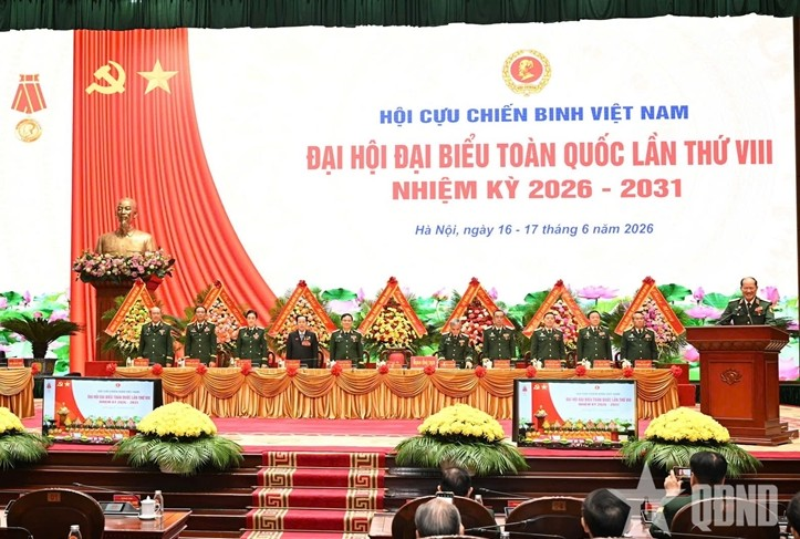 Khai mạc phiên thứ nhất Đại hội đại biểu toàn quốc Hội Cựu chiến binh Việt Nam lần thứ VIII